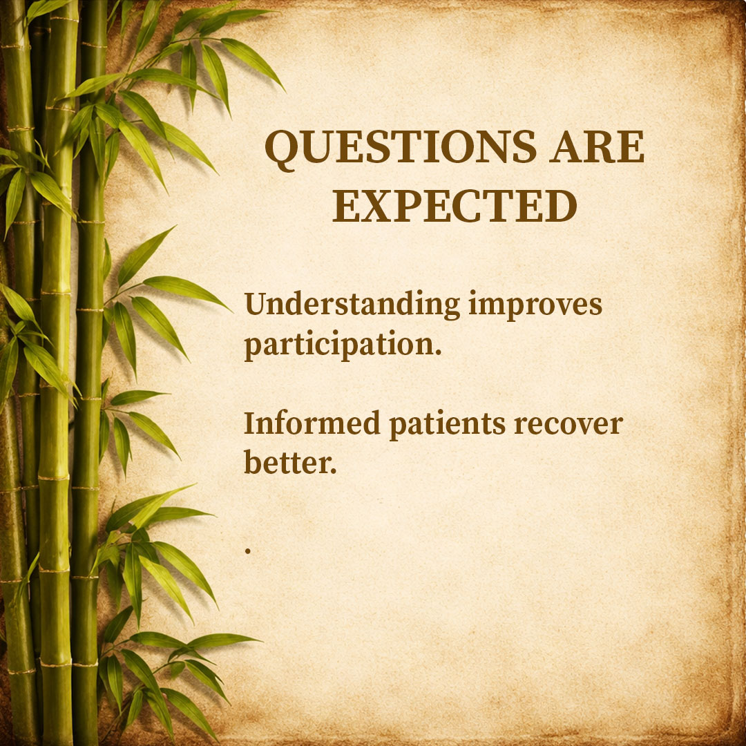 Questions are expected