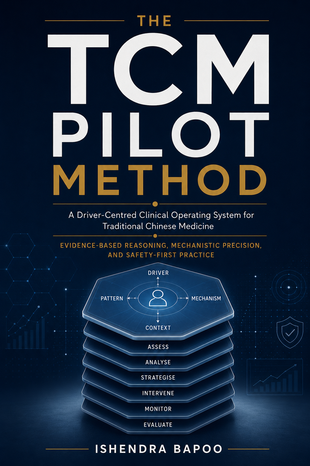 The TCM Pilot Method - book cover by Dr Ishendra Bapoo